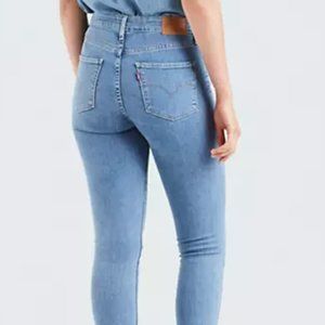 Levi's Premium 721 High Rise Skinny Jeans White W26/L32